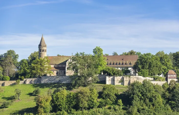 Gerahmter Druck : Benediktinerabtei Lorch, Kloster Gerahmter Druck : Benediktinerabtei Lorch, Kloster