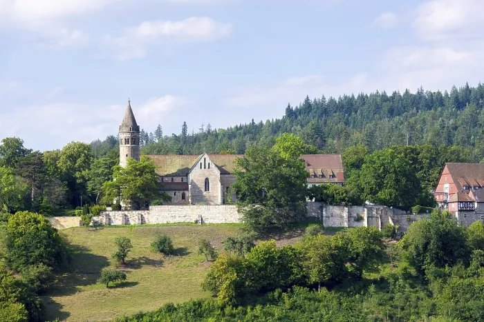 Gerahmter Druck : Benediktinerabtei Lorch, Kloster Gerahmter Druck : Benediktinerabtei Lorch, Kloster