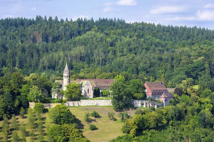 Gerahmter Druck : Benediktinerabtei Lorch, Kloster Gerahmter Druck : Benediktinerabtei Lorch, Kloster