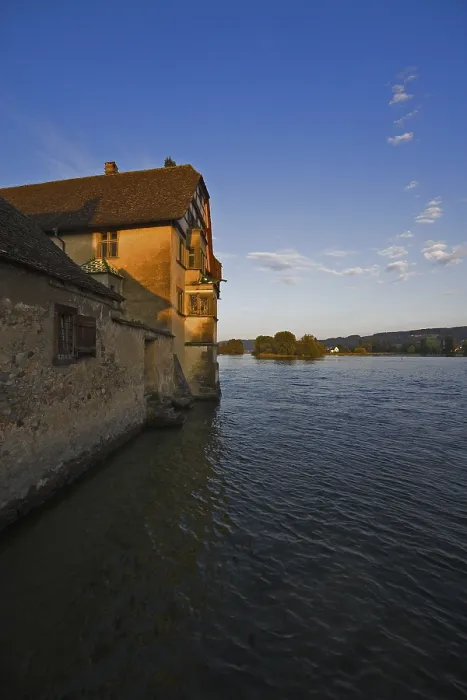 Gerahmter Druck : Benediktinerkloster am Abend Gerahmter Druck : Benediktinerkloster am Abend