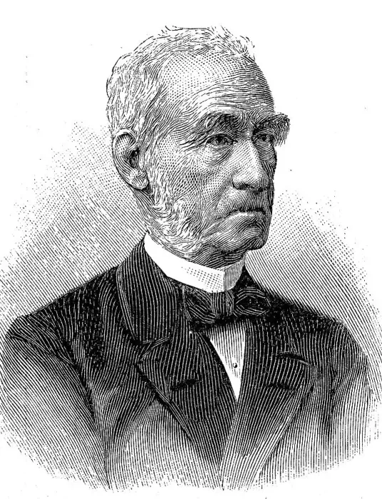 Gerahmter Druck : Bernhard Joseph Hubert Windscheid