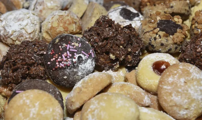 Gerahmter Druck : Weihnachtsgebäck aus Deutschland Gerahmter Druck : Weihnachtsgebäck aus Deutschland