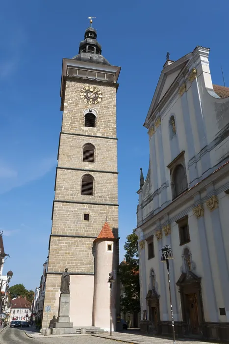 Gerahmter Druck : Schwarze Turm, Černa věž Gerahmter Druck : Schwarze Turm, Černa věž