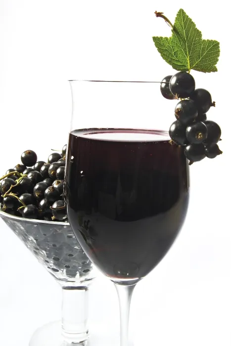 Gerahmter Druck : Schwarzkirschen-Saft Gerahmter Druck : Schwarzkirschen-Saft