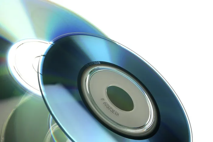 Gerahmter Druck : Leere CD's Leere CD's Gerahmter Druck : Leere CD's Leere CD's