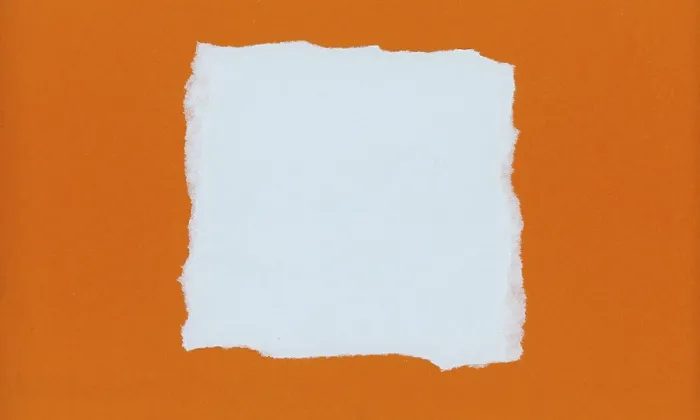 Gerahmter Druck : Leeres Blatt Papier Gerahmter Druck : Leeres Blatt Papier
