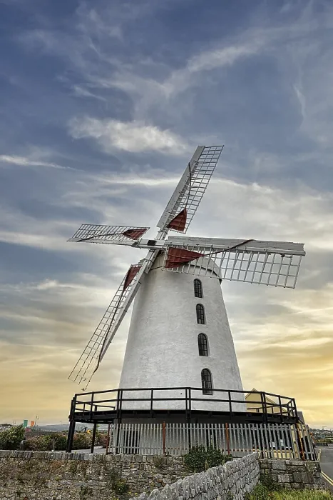 Gerahmter Druck : Blennerville Fünfstöckiger Windmühle Gerahmter Druck : Blennerville Fünfstöckiger Windmühle