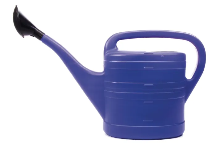 Gerahmter Druck : Blaue Wassereimer Gerahmter Druck : Blaue Wassereimer
