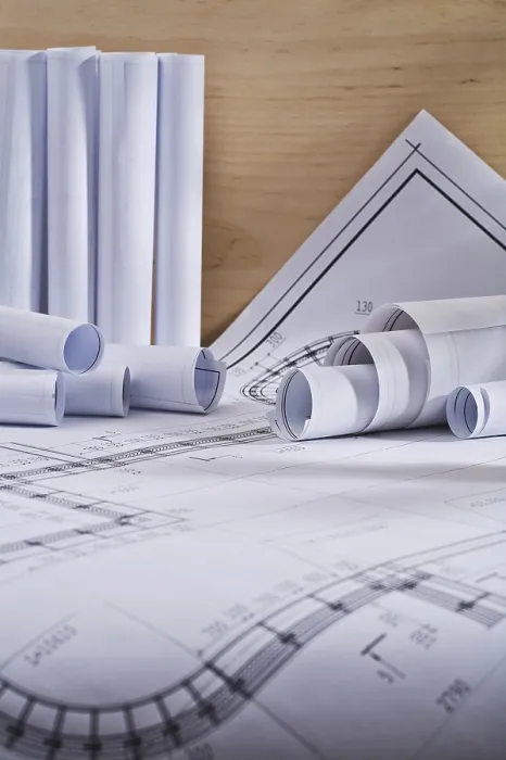 Gerahmter Druck : Blueprints Gerahmter Druck : Blueprints