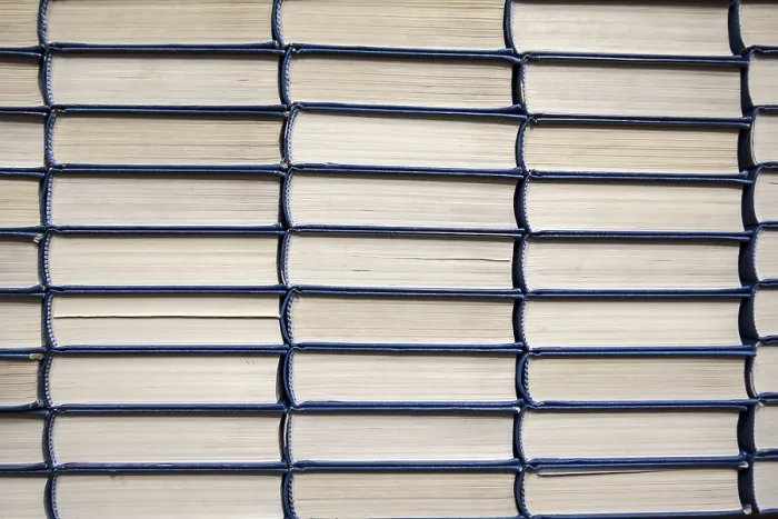 Gerahmter Druck : Bücher auf Stapeln Gerahmter Druck : Bücher auf Stapeln