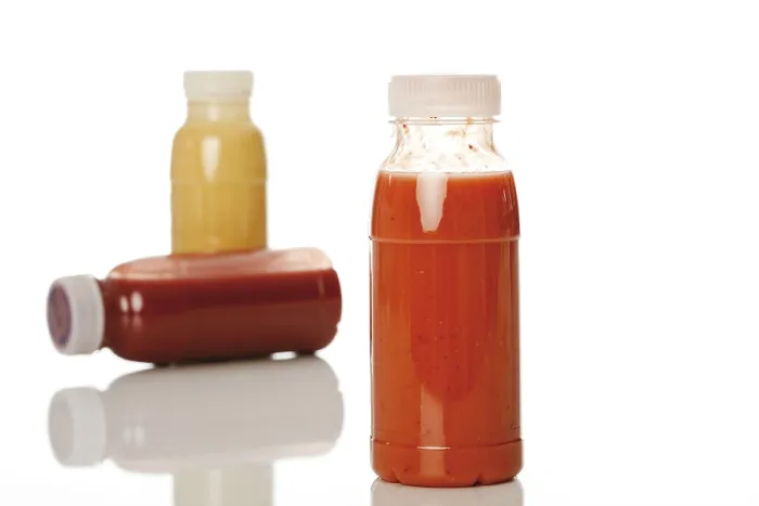 Gerahmter Druck : Gefüllte Smoothies Gerahmter Druck : Gefüllte Smoothies
