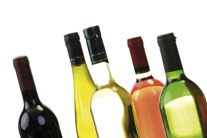 Gerahmter Druck : Flaschen Wein Gerahmter Druck : Flaschen Wein