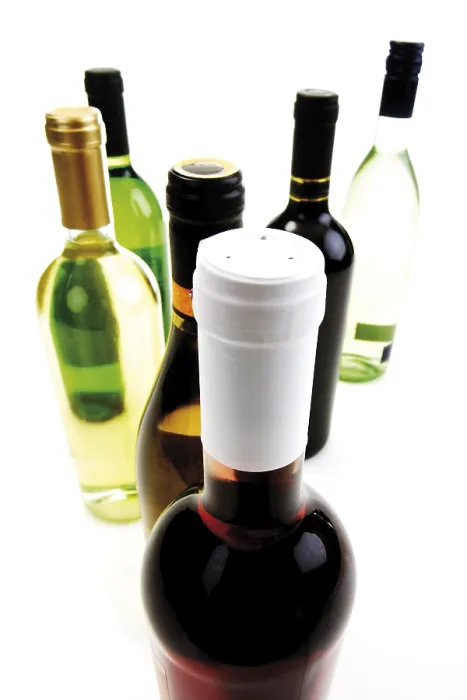 Gerahmter Druck : Flaschen Wein Gerahmter Druck : Flaschen Wein