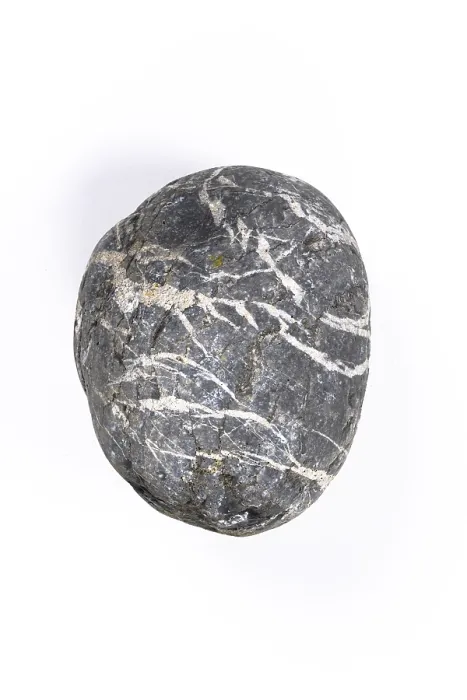 Gerahmter Druck : Boulder, Stein, gekürzt, weißer Hintergrund. Gerahmter Druck : Boulder, Stein, gekürzt, weißer Hintergrund.