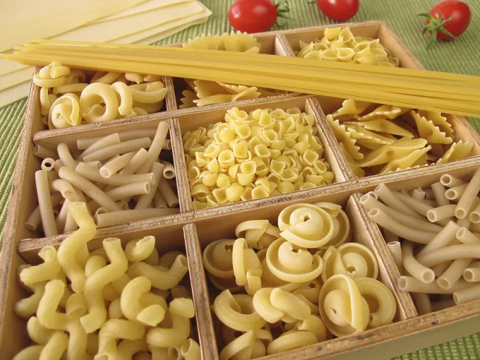 Gerahmter Druck : Pasta-Box Gerahmter Druck : Pasta-Box