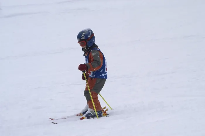 Gerahmter Druck : Junge Skispringer Gerahmter Druck : Junge Skispringer