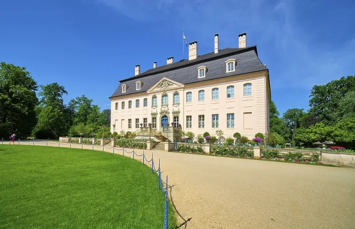 Gerahmter Druck : Schloss Branitz und Park Branitz Gerahmter Druck : Schloss Branitz und Park Branitz