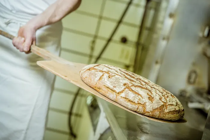 Gerahmter Druck : Brot in einem Bäckerei Gerahmter Druck : Brot in einem Bäckerei