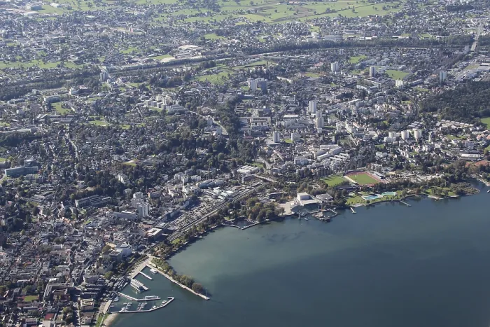 Gerahmter Druck : Bregenz, östliche Ufer des Bodensees. Gerahmter Druck : Bregenz, östliche Ufer des Bodensees.