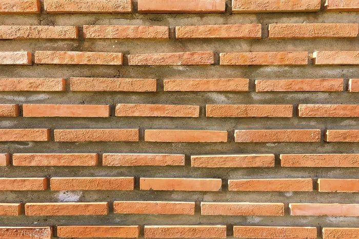 Gerahmter Druck : Klinkerwandschicht, Klinkerhintergrund. Gerahmter Druck : Klinkerwandschicht, Klinkerhintergrund.