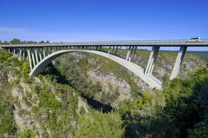 Gerahmter Druck : Brücke, Bloukrans-Flussbrücke Gerahmter Druck : Brücke, Bloukrans-Flussbrücke