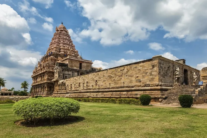 Gerahmter Druck : Brihadisvara-Tempel, Gangaikonda Cholapuram Gangai Konda Cholapuram-Tempel einer der großen lebenden Chola-Tempel.