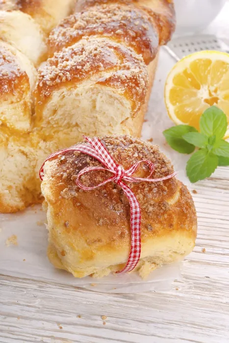 Gerahmter Druck : Brioche Gerahmter Druck : Brioche