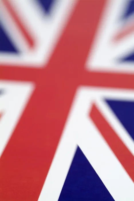 Gerahmter Druck : Britische Union Jack Flagge Gerahmter Druck : Britische Union Jack Flagge
