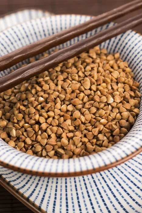 Gerahmter Druck : Buckwheat-Grieß Gerahmter Druck : Buckwheat-Grieß