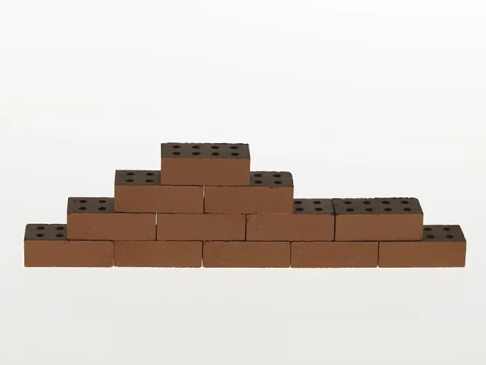 Gerahmter Druck : Mauerwerk mit Ziegeln Gerahmter Druck : Mauerwerk mit Ziegeln