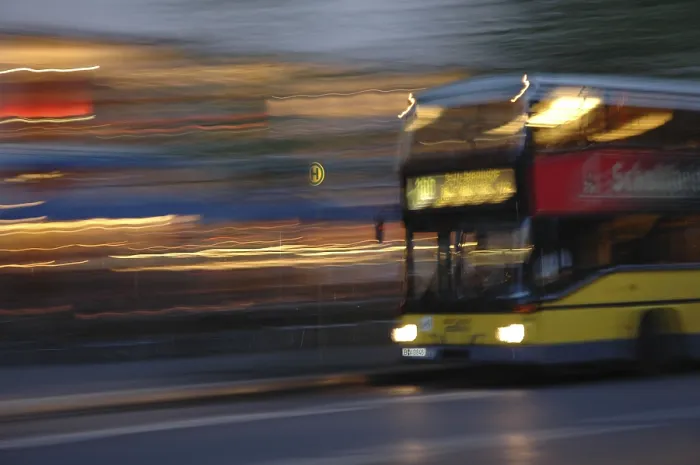 Gerahmter Druck : Bus Gerahmter Druck : Bus