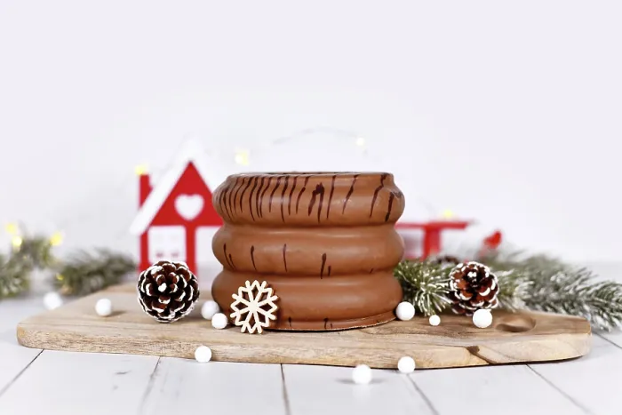 Gerahmter Druck : Torte, die Baumkuchen heißt. Gerahmter Druck : Torte, die Baumkuchen heißt.