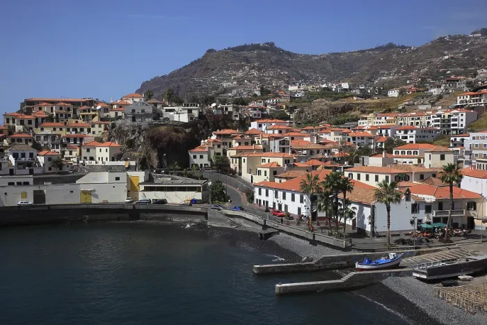 Gerahmter Druck : Camara de Lobos, am Hafen Gerahmter Druck : Camara de Lobos, am Hafen