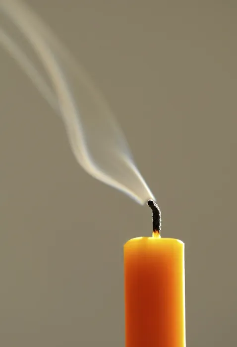 Gerahmter Druck : Candle