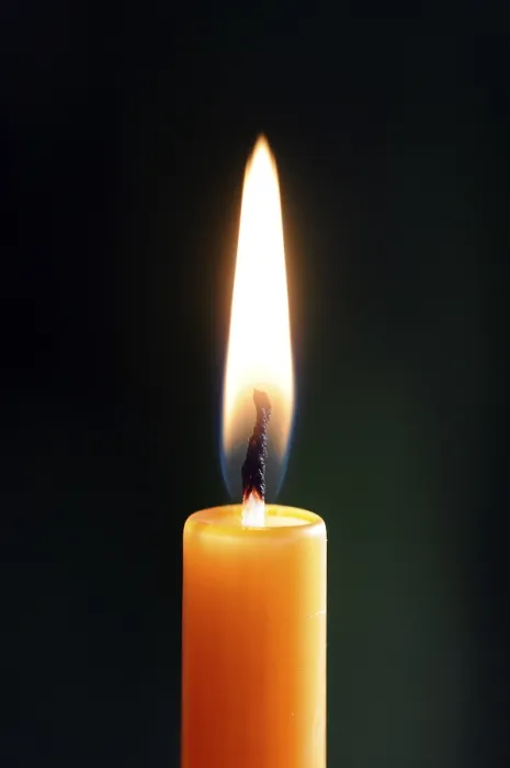 Gerahmter Druck : Kerzenflamme Gerahmter Druck : Kerzenflamme