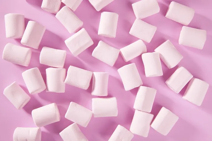 Gerahmter Druck : Candy rosa Marshmallows Süßigkeiten Muster Textur Hintergrund Gerahmter Druck : Candy rosa Marshmallows Süßigkeiten Muster Textur Hintergrund