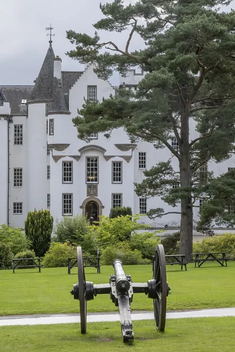Gerahmter Druck : Kanone, Blair Castle, Blair Atholl Gerahmter Druck : Kanone, Blair Castle, Blair Atholl