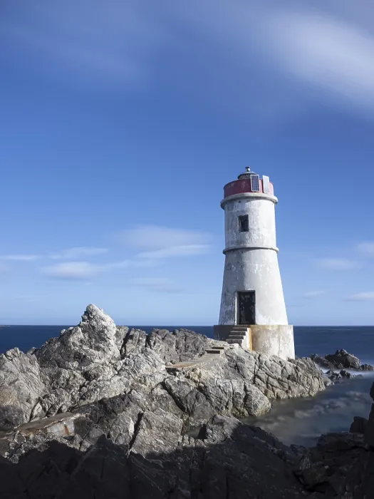 Gerahmter Druck : Leuchtturm Capo Ferro in Sardinien. Gerahmter Druck : Leuchtturm Capo Ferro in Sardinien.