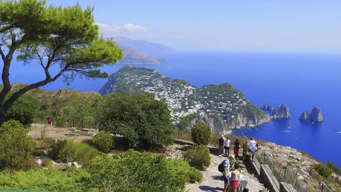 Gerahmter Druck : Capri, Golf von Neapel Gerahmter Druck : Capri, Golf von Neapel