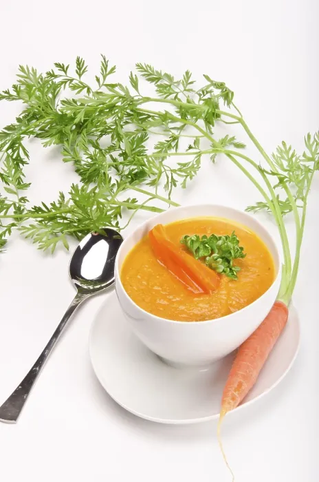Gerahmter Druck : Karotten-Suppe Gerahmter Druck : Karotten-Suppe