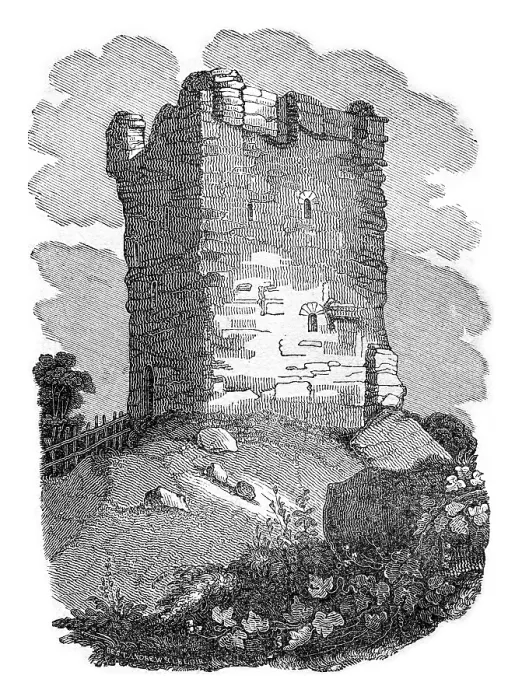 Gerahmter Druck : Schloss Castleton, Earl of Derby Gerahmter Druck : Schloss Castleton, Earl of Derby