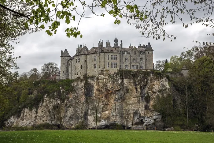 Gerahmter Druck : Schloss, Château de Walzin Gerahmter Druck : Schloss, Château de Walzin
