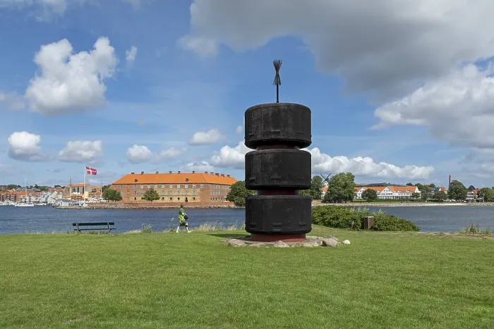 Gerahmter Druck : Schloss, Denkmal, Sønderborg Gerahmter Druck : Schloss, Denkmal, Sønderborg