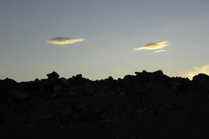 Gerahmter Druck : Abendwolke Gerahmter Druck : Abendwolke
