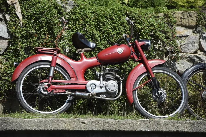 Gerahmter Druck : Altes Motorrad Gerahmter Druck : Altes Motorrad