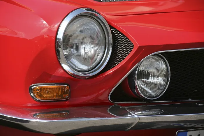 Gerahmter Druck : Rotte Simca