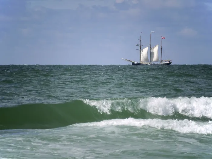 Gerahmter Druck : Windjammer Gerahmter Druck : Windjammer