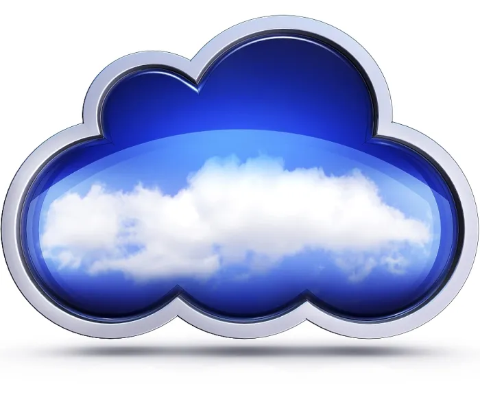 Gerahmter Druck : Darstellung eines Cloud-Computing-Konzepts. Gerahmter Druck : Darstellung eines Cloud-Computing-Konzepts.