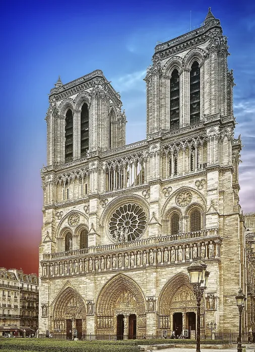 Gerahmter Druck : Dom in Paris Gerahmter Druck : Dom in Paris
