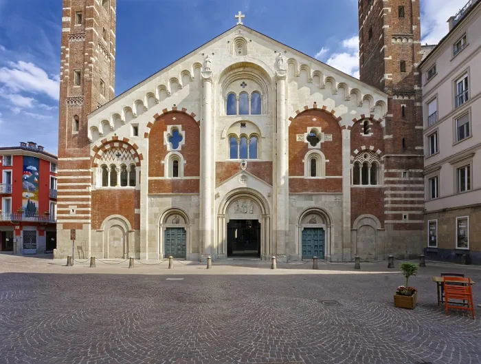 Gerahmter Druck : Dom von San Evasio, Romanik Gerahmter Druck : Dom von San Evasio, Romanik